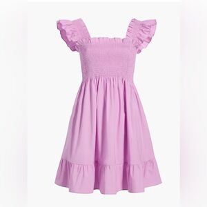 Hill House Home Elizabeth Nap Dress in Ballerina Pink EUC